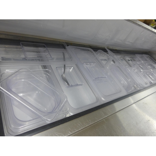 2351 - Polar double fronted commercial refrigerated serving unit - W