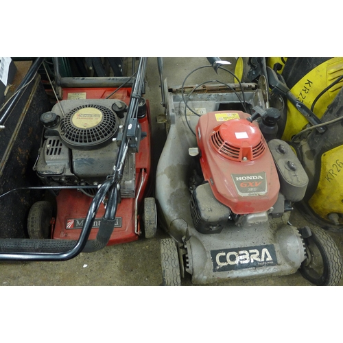 2375 - Mountfield Empress and Honda GXV2 petrol-driven lawn mowers