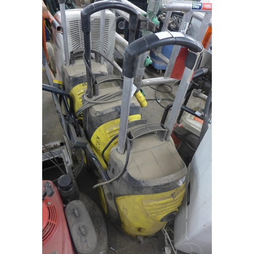 2376 - 3 Karcher pressure washers