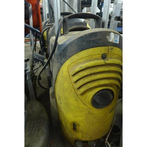 2376 - 3 Karcher pressure washers