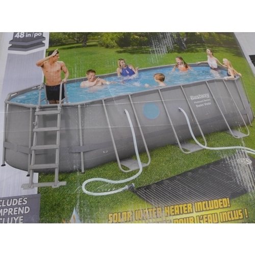 1465 - 18Ft Oval Frame Pool, Original RRP £583.33 + vat (4151-)  * This lot is subject to vat
