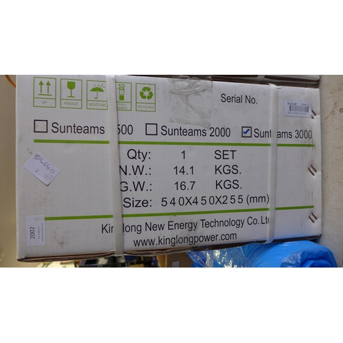 2012 - Sunteams 3000 photovoltaic inverter - boxed, sealed & unused * this lot is subject to VAT