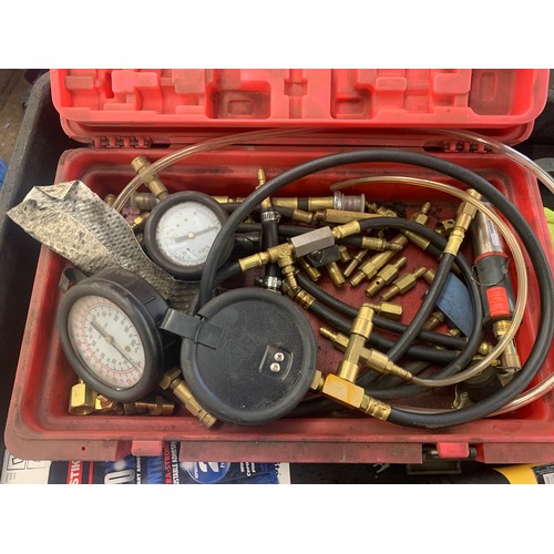 2105 - A Sealey VSE210 fuel injection pressure testing kit. This lot is subject to VAT*