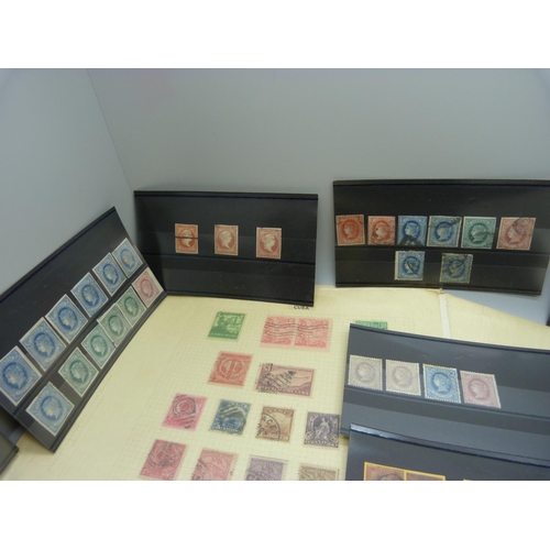 829 - Stamps; a complete collection of Spanish Colonial stamps, Cuba with Puerto Rico, 1855 onwards, 5 x S... 