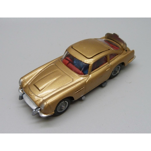 849 - A Corgi Toys 261 James Bond Special Agent 007 Aston Martin D.B.5, (old shop stock)