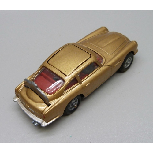 849 - A Corgi Toys 261 James Bond Special Agent 007 Aston Martin D.B.5, (old shop stock)