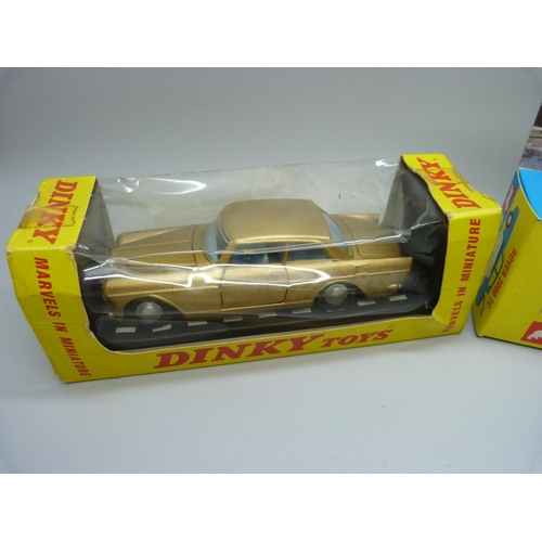 856 - A Dinky Toys 127 Rolls-Royce Silver Cloud Mark III and a Corgi Exclusive 275 Rover 2000 TC 'Take-Off... 