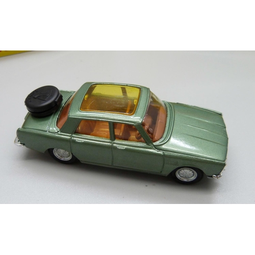 856 - A Dinky Toys 127 Rolls-Royce Silver Cloud Mark III and a Corgi Exclusive 275 Rover 2000 TC 'Take-Off... 