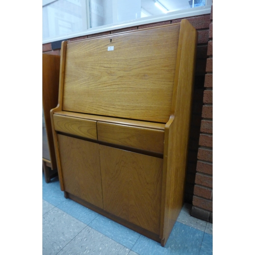 37 - A teak bureau