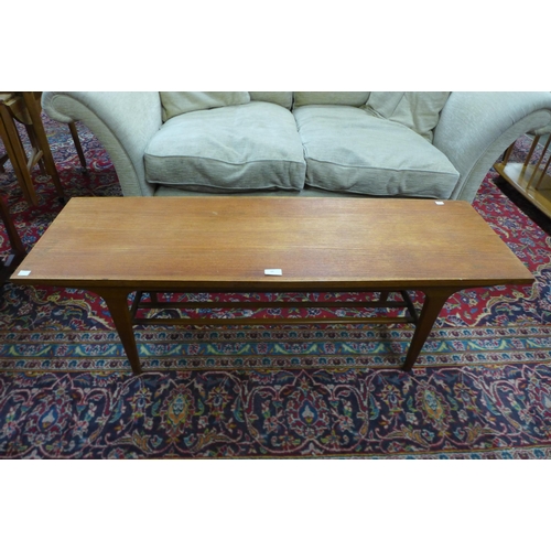 44 - A teak coffee table