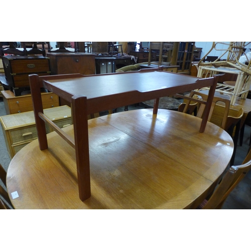 55 - A teak coffee table