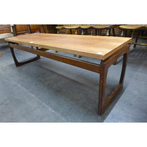 62 - A G-Plan Quadrille teak coffee table