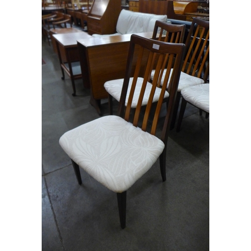 71 - A set of four G-Plan Fresco teak dining chairs