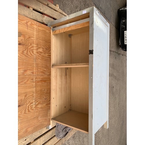 2237 - Wooden tool/locker /cabinet