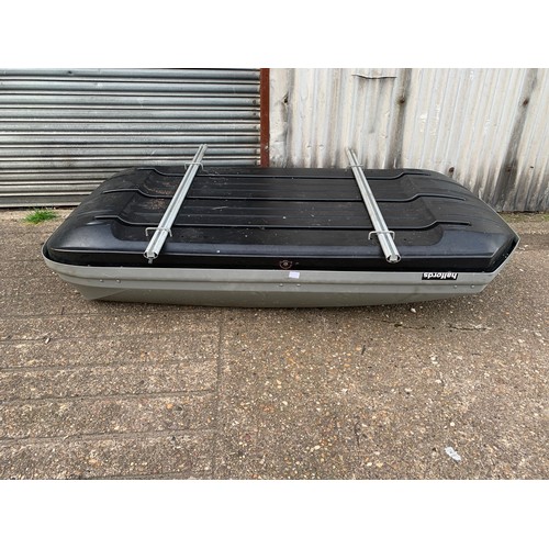 2242 - Halfords full roof vinyl Car top box