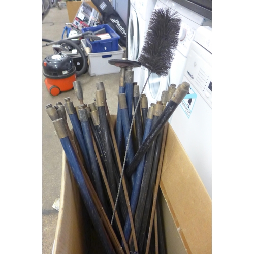 2043 - 2 Sets of drain rods