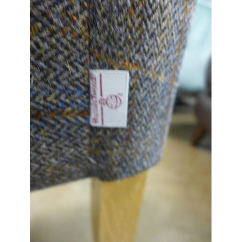 1304 - A Harris Tweed side chair