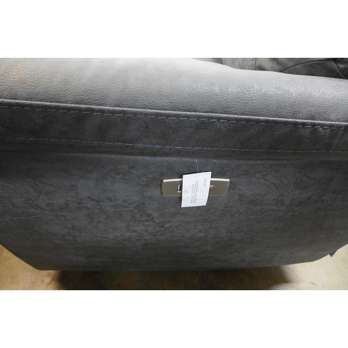 1402 - Kuka Fabric 3 Seat Sofa  Power Recliner Km.C012   , Original RRP £999.99 + vat (4149-20)  * This lot... 
