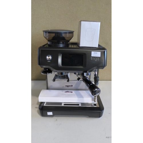 3008 - Sage Barista Touch Pump Coffee Machine, original RRP £666.66 + VAT (269-66) * This lot is subject to... 