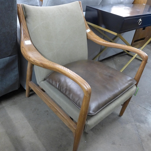 1399 - A Salisbury leisure armchair - repair to right arm