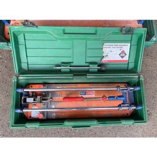 2029 - Rubi TS40 (400mm) and TS60 (600mm) tile cutters