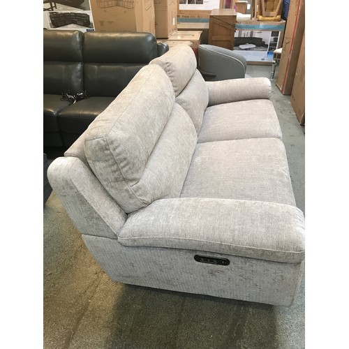 1498 - Grace Mink Fab Lrg 2 Str Recliner Fabric , Original RRP £941.66 + vat (4149-2)  * This lot is subjec... 