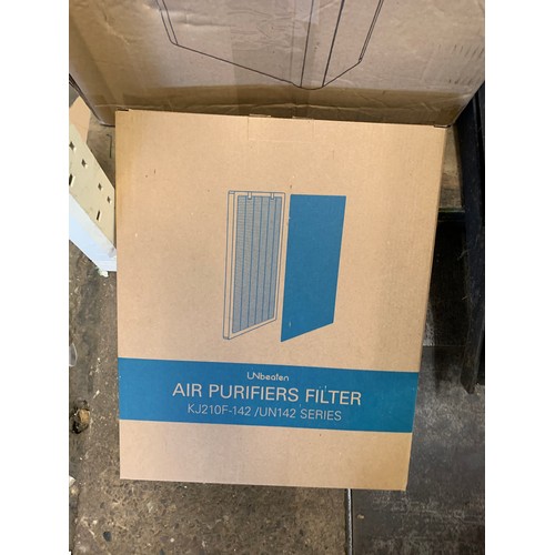 2116 - Unbeaten air purifier with spare filter - W