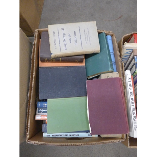 1268 - Four boxes of mid 20th Century books **PLEASE NOTE THIS LOT IS NOT ELIGIBLE FOR POSTING AND PACKING*... 