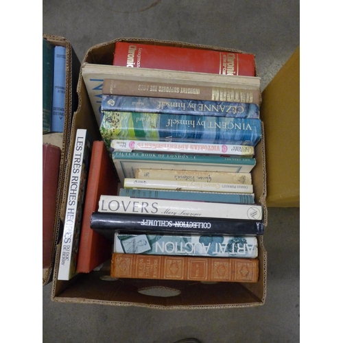 1268 - Four boxes of mid 20th Century books **PLEASE NOTE THIS LOT IS NOT ELIGIBLE FOR POSTING AND PACKING*... 