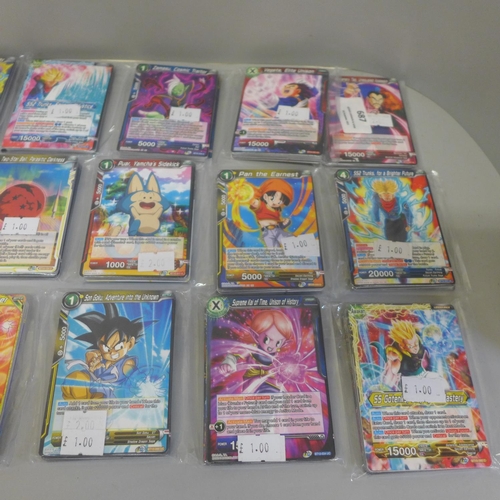 687 - Over 400 Dragonball Z trading cards