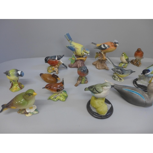 698 - Eight Beswick birds, two a/f (beaks) and seven others