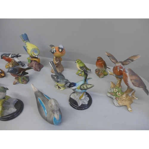 698 - Eight Beswick birds, two a/f (beaks) and seven others