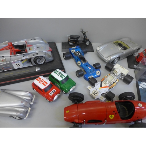 771 - Die-cast model vehicles including 1:18 scale