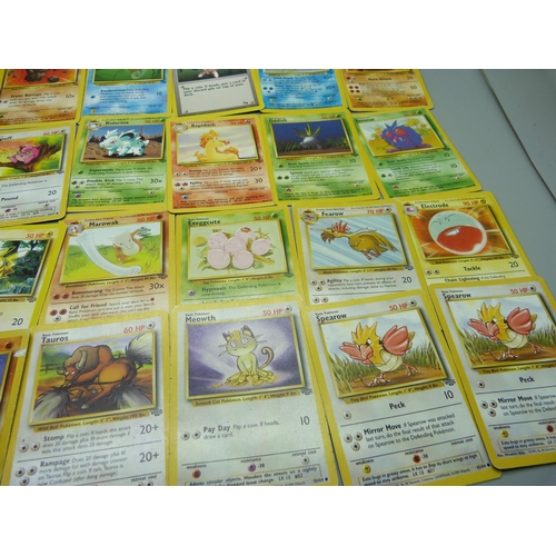 895 - A Collection of 1990's Pokemon cards; 20 Gym Heroes set including Koga's Beedrill holo and Misty's S... 