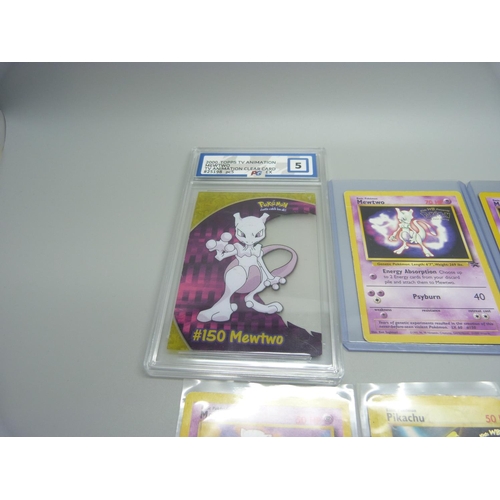 899 - Six promo Pokemon cards