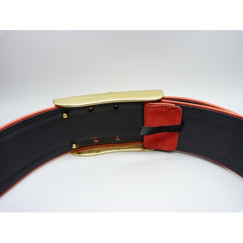 906 - A vintage designer Escada fashion belt