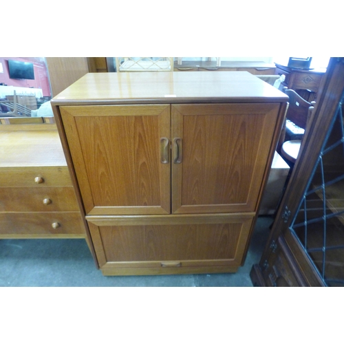 14 - A G-Plan Fresco teak media cabinet