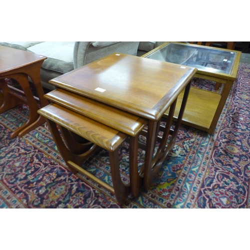 20 - A G-Plan Astro teak nest of tables