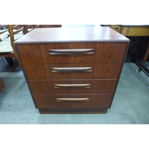 30 - A G-Plan Fresco teak chest of drawers