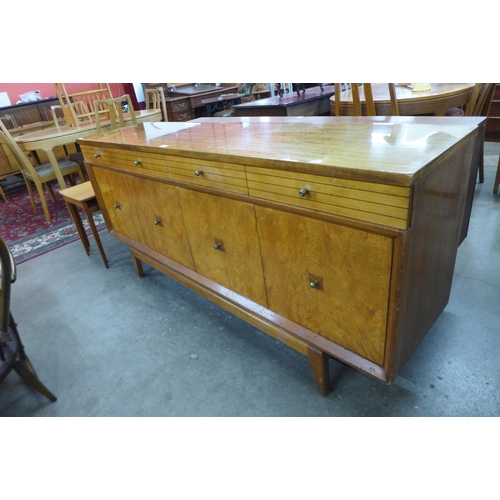 58 - A Lebus walnut sideboard