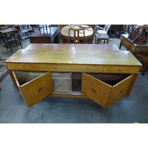 58 - A Lebus walnut sideboard