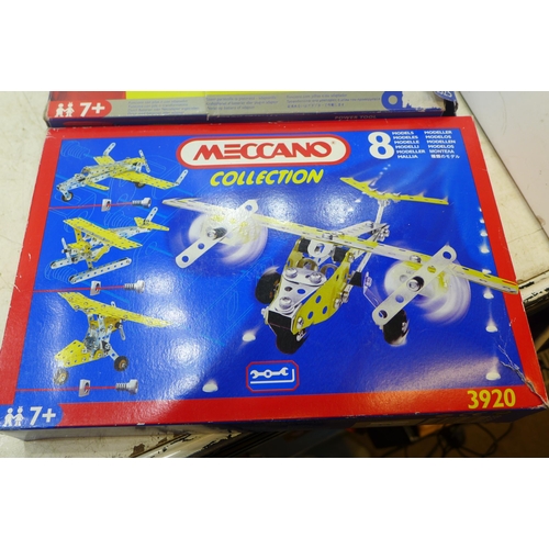 2235 - Unused boxed set of Meccano plus original boxed Meccano power tool kit