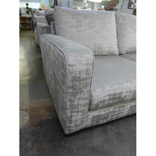 1418 - A Halley grey woodland corner sofa/chaise