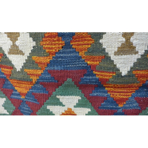 1481 - A Maimand Kilim runner, 197cm x 62cm