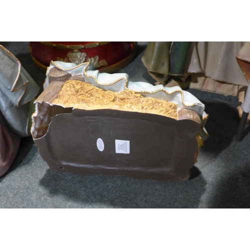 3022 - 4Pc Outdoor Nativity Set, Original RRP £291.66 + vat(260-51)   * This lot is subject to vat