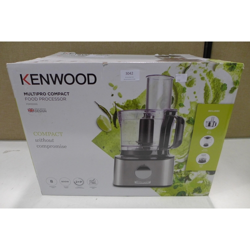 3042 - Kenwood Food Processor  Multipro     (266-387)  * This lot is subject to vat