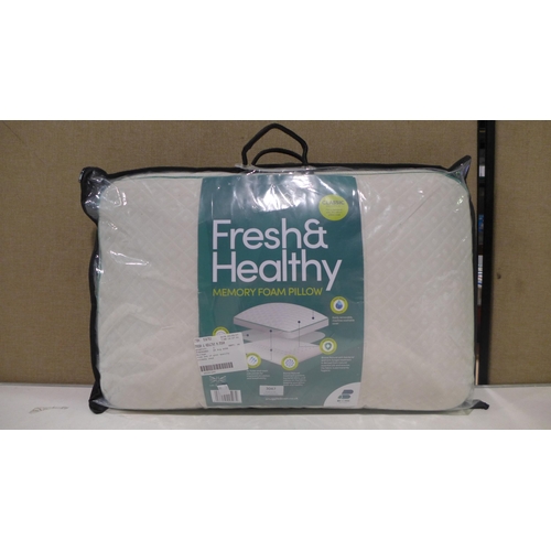 3047 - Fresh & Healthy Memory Foam Pillow and Hotel Grand Down Roll 2Pk Jumbo Pillows (266-413, 420)  * Thi... 