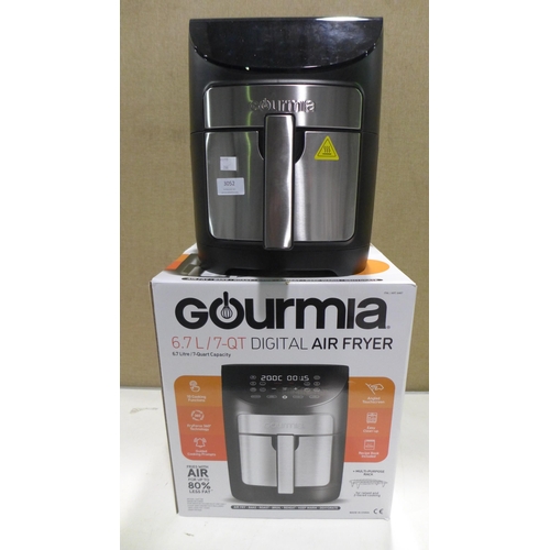 3052 - Gourmia Air Fryer 7Qt     (266-383)  * This lot is subject to vat