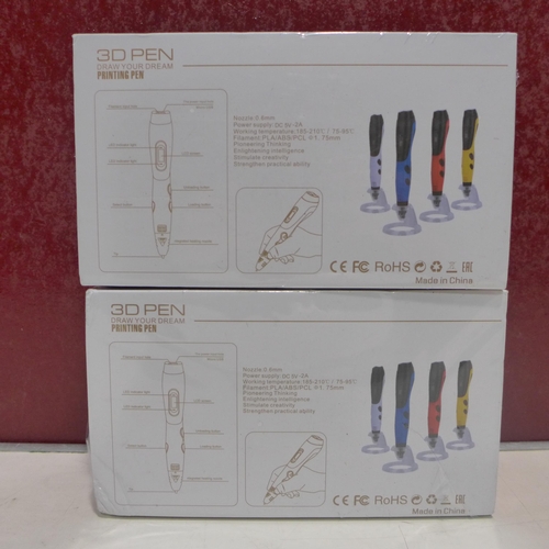 3065 - 2 3D pen printing pens