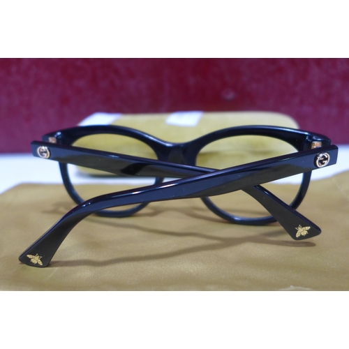 3105 - Gucci Black Plastic Glasses, original RRP £170.78 + VAT (277-9) * This lot is subject to VAT